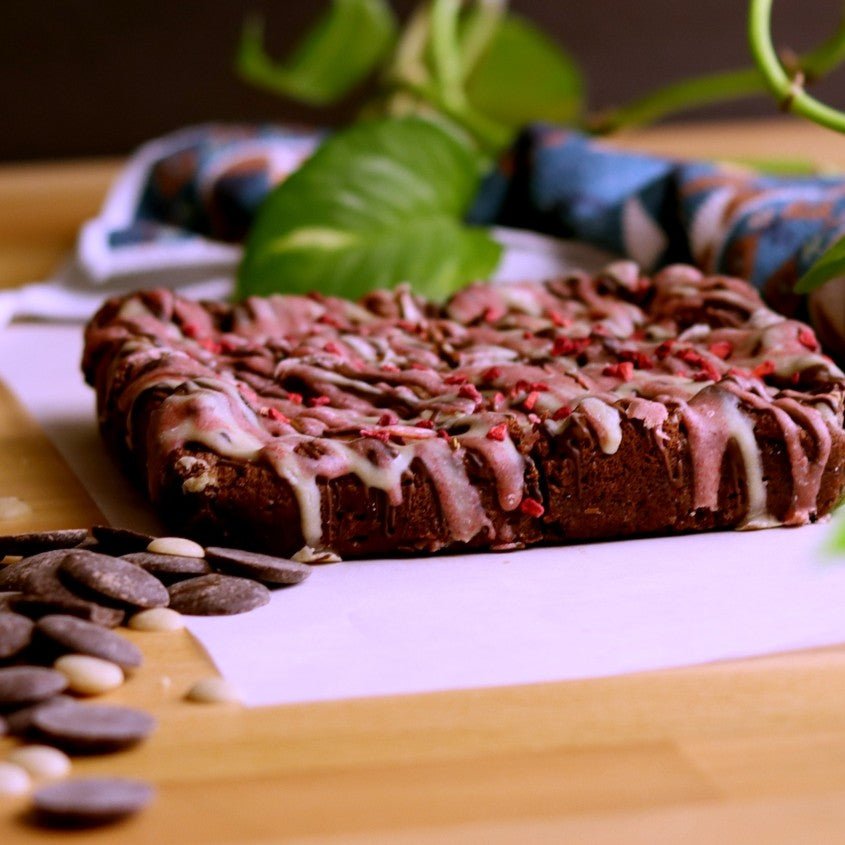 Raspberry Almond Brownies (Box of 4) - Ashlan Bakery