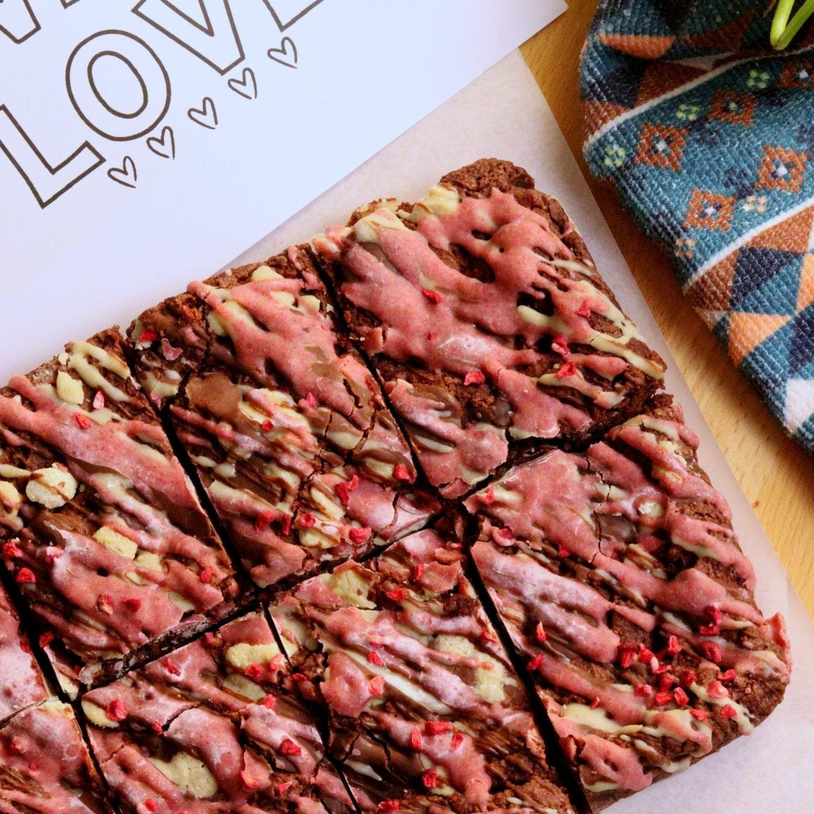 8 Vegan Almond Flour Raspberry Brownies - Ashlan Bakery