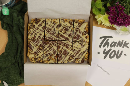 Vegan Classic Flapjack with Triple Chocolate - Ashlan Bakery