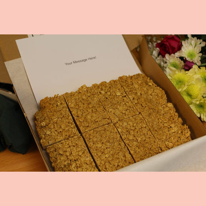 Vegan Classic Flapjacks Box of 8 - Ashlan Bakery