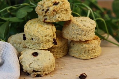 Vegan Cranberry Scones - Ashlan Bakery